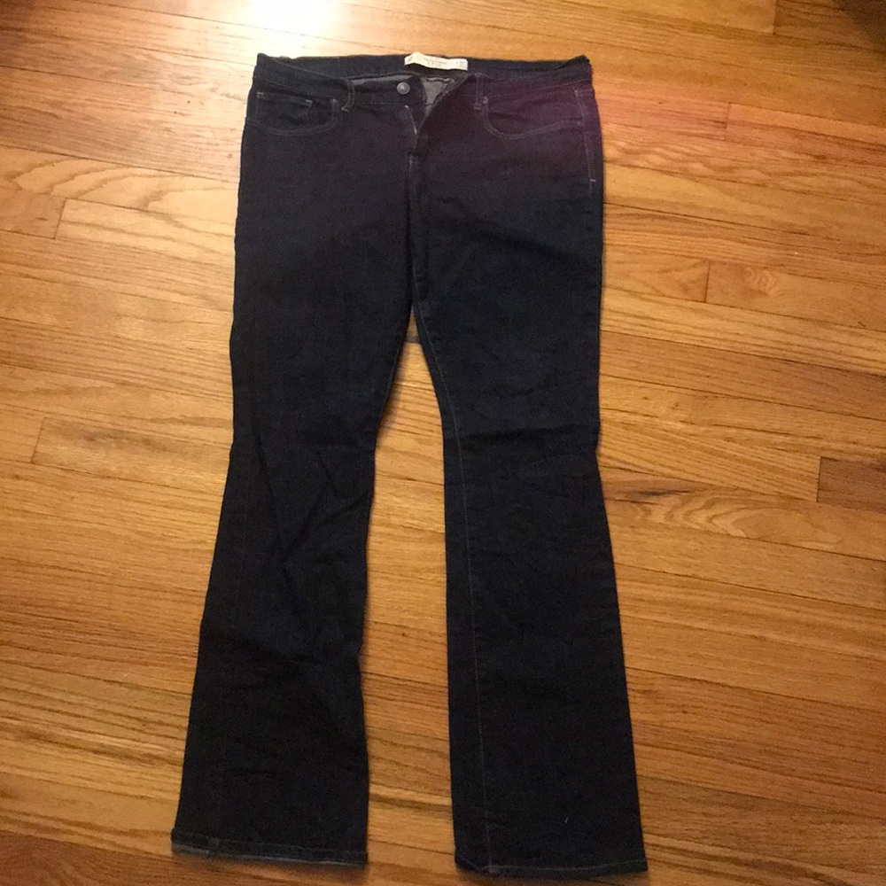 Darn denim jeans